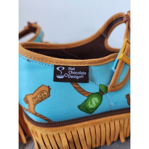 Chocolaticas Hot Chocolate Designs blue tassel sheriff maryjanes 8 - Picture 8 of 8